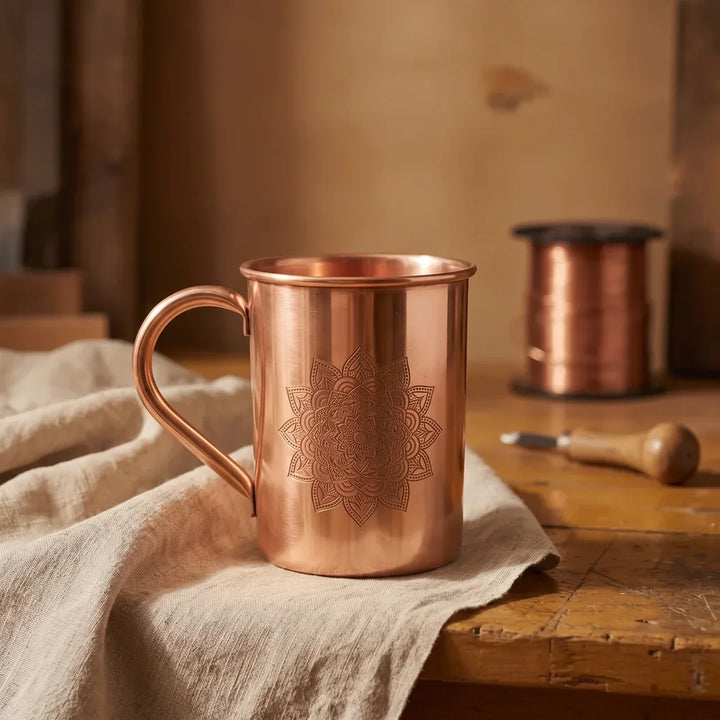 Ana Zagreb 16oz Mandala Copper Mug