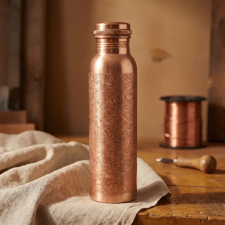 Ana Zagreb 32oz Garrafa de Água em Cobre Personalizada