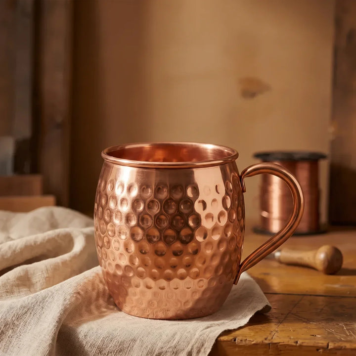 Caneca de Cobre Forjada Ana Zagreb - 15oz