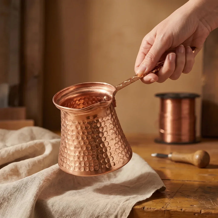 Aparelho de Café de Cobre Forjado à Mão Ana Zagreb